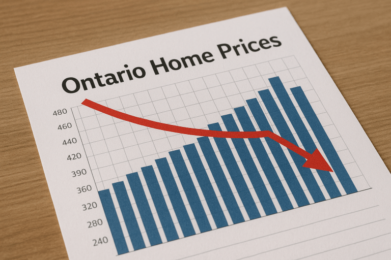 Unraveling Home Price Trends in Ontario: 7% Decline Insights